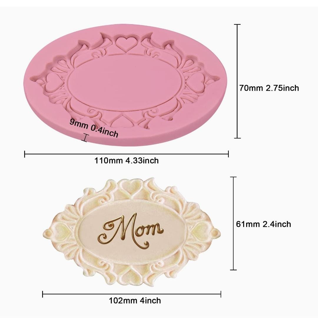 Designer Oval Frame Mould (B)