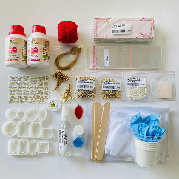 DIY Rakhi Kit (B) Tulsi Resin Store
