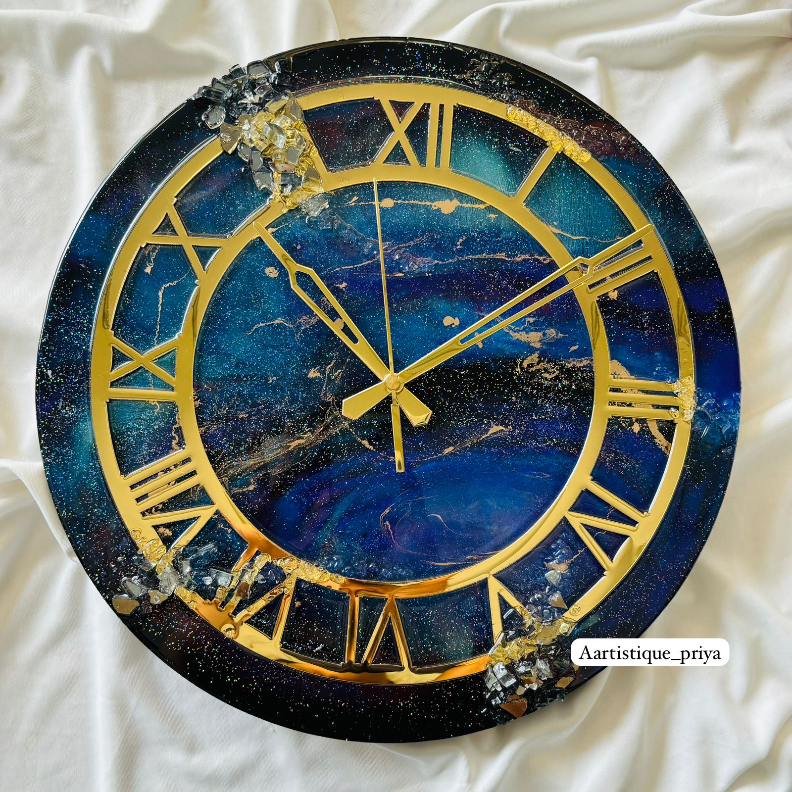 DIY Resin Galaxy Clock Kit