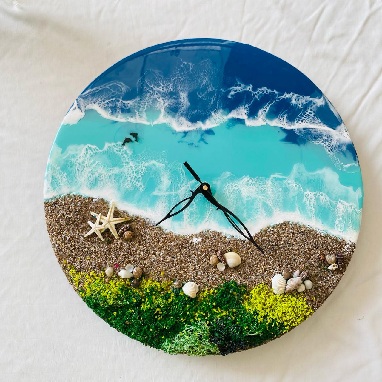 DIY Resin Ocean Kit Round