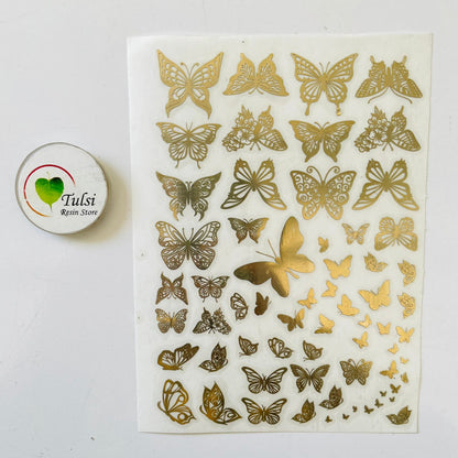 Metal Sticker - A6 Butterfly (B)