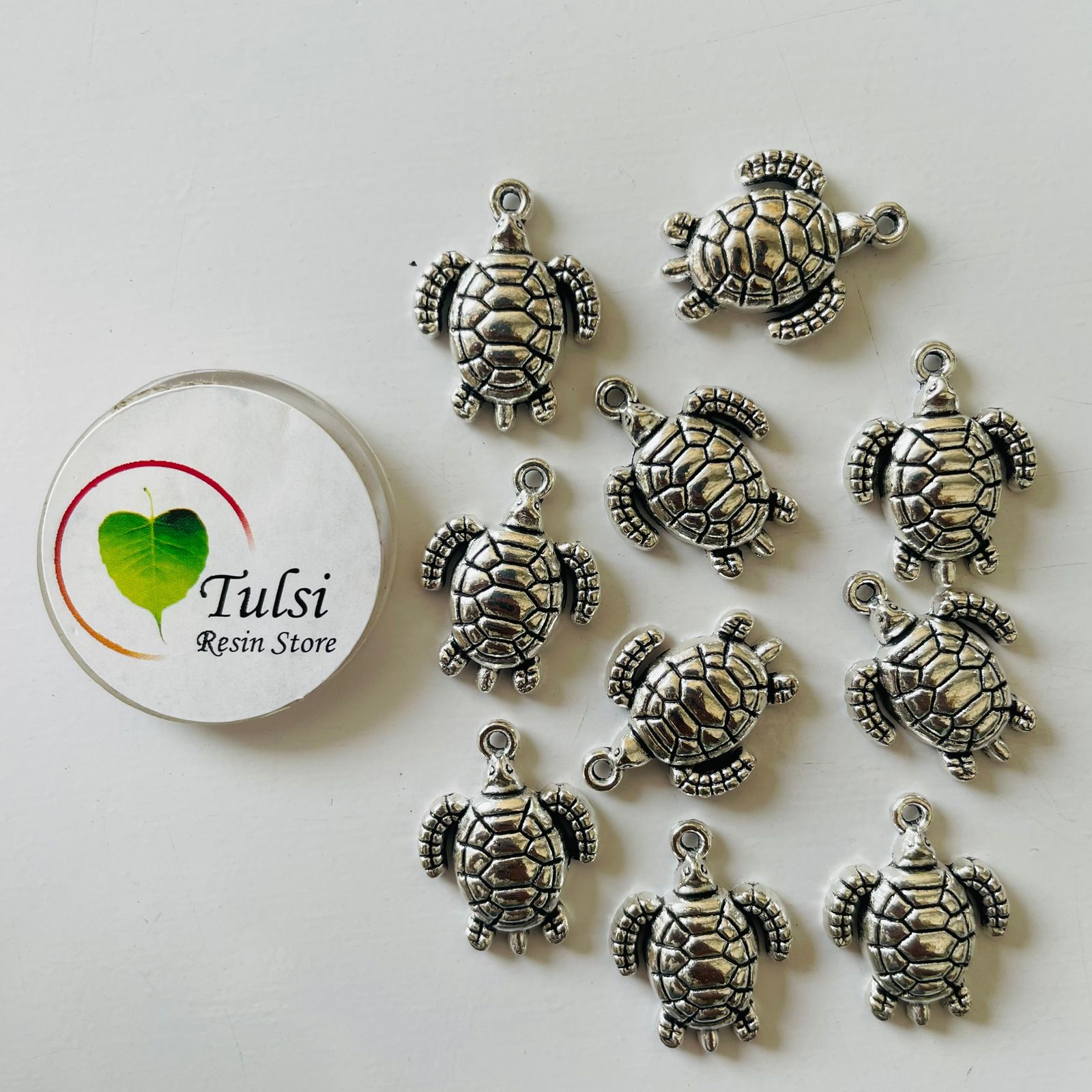 Turtle Silver Charm (1)