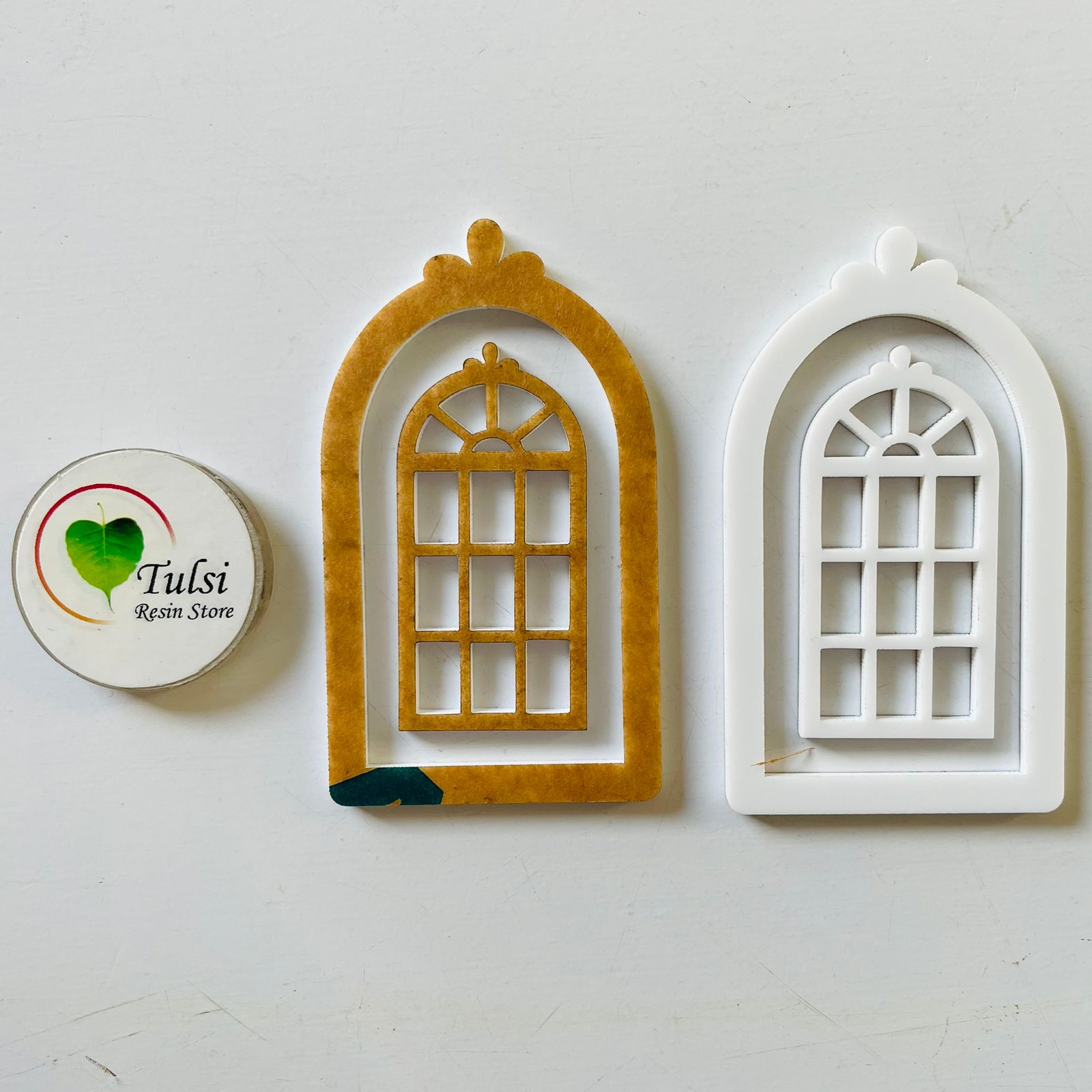 White Acrylic Window (A) (2pc)