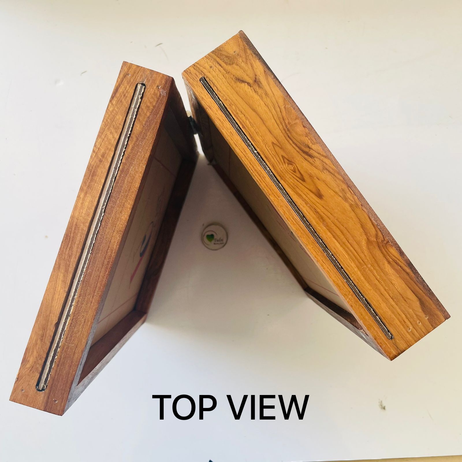 Teakwood Casting + Photo Book Frame