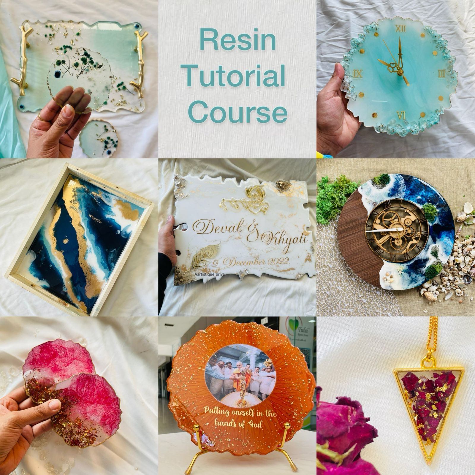 Resin Course Kit with Tutorial