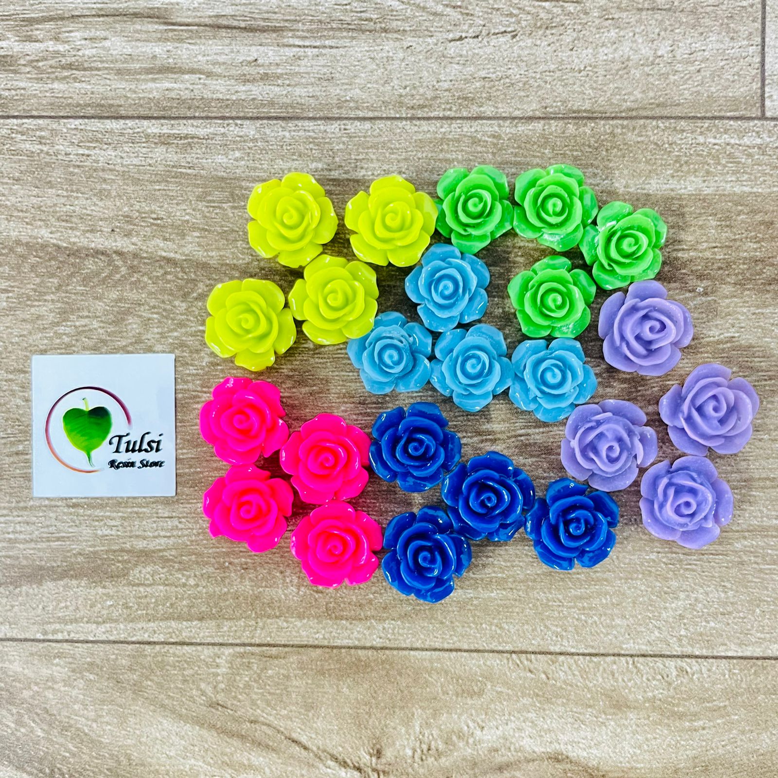 Colourful Plastic Flower (B)