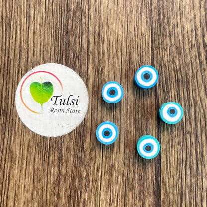 Round Evil Eye Beads (D) (5 Pcs)