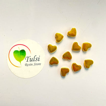 Designer Golden Beads (D) (5 Pcs)