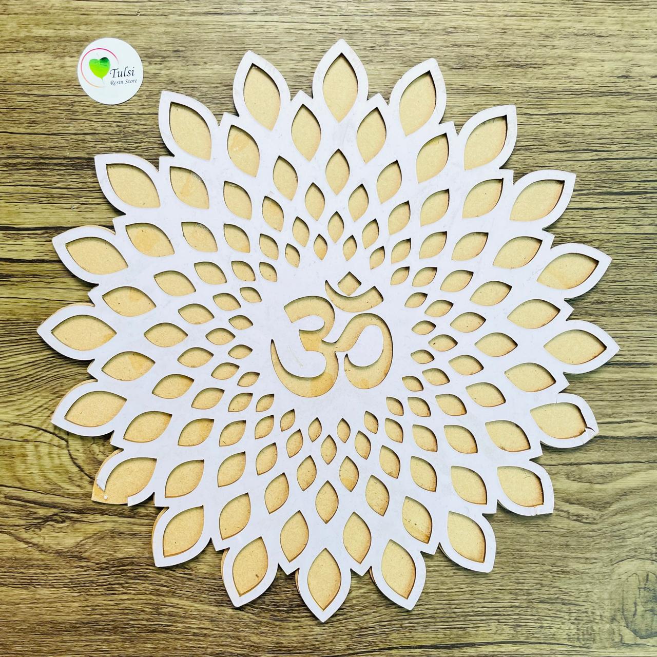 Distash/Defective MDF Cutout - Rangoli (C)