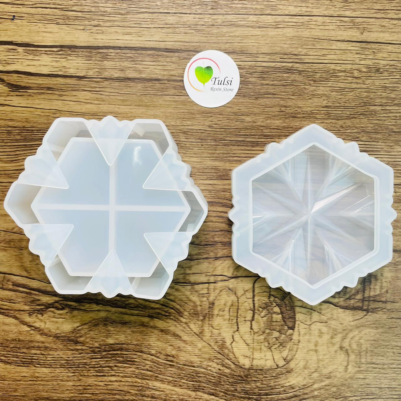 Snowflake Storage Box Mould (I)