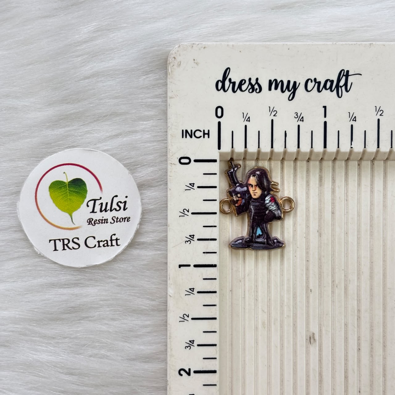 Kids Rakhi Charm (V) Tulsi Resin Store