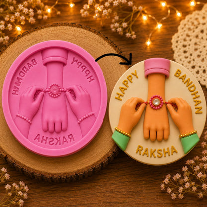 Raksha Bandhan Mould (B) - Rakhi Tying Hands