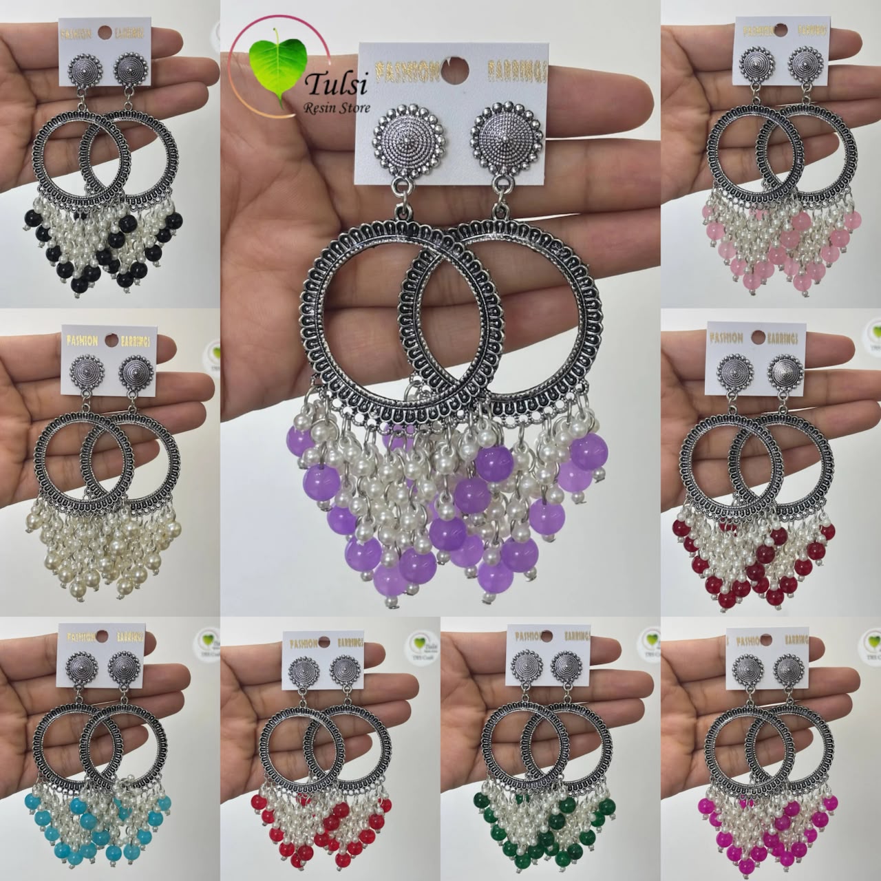 Earring Bazel / Jhumka - (M)