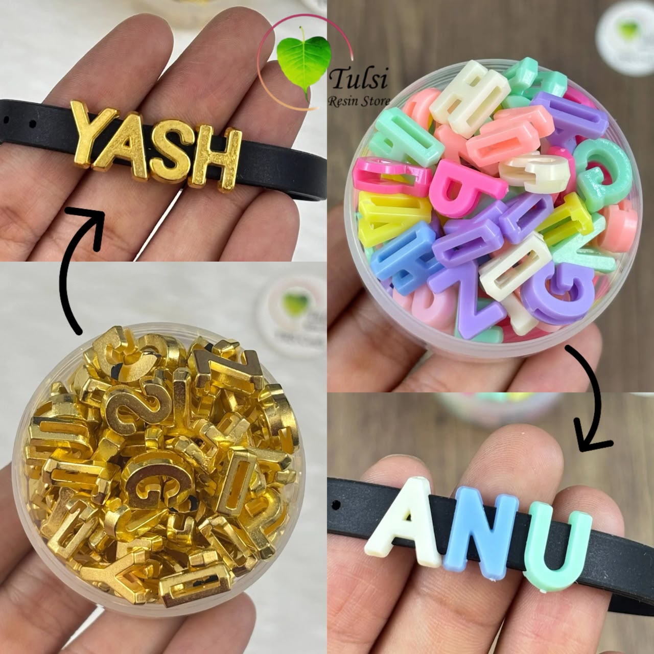 Alphabet Beads - For Bracelets