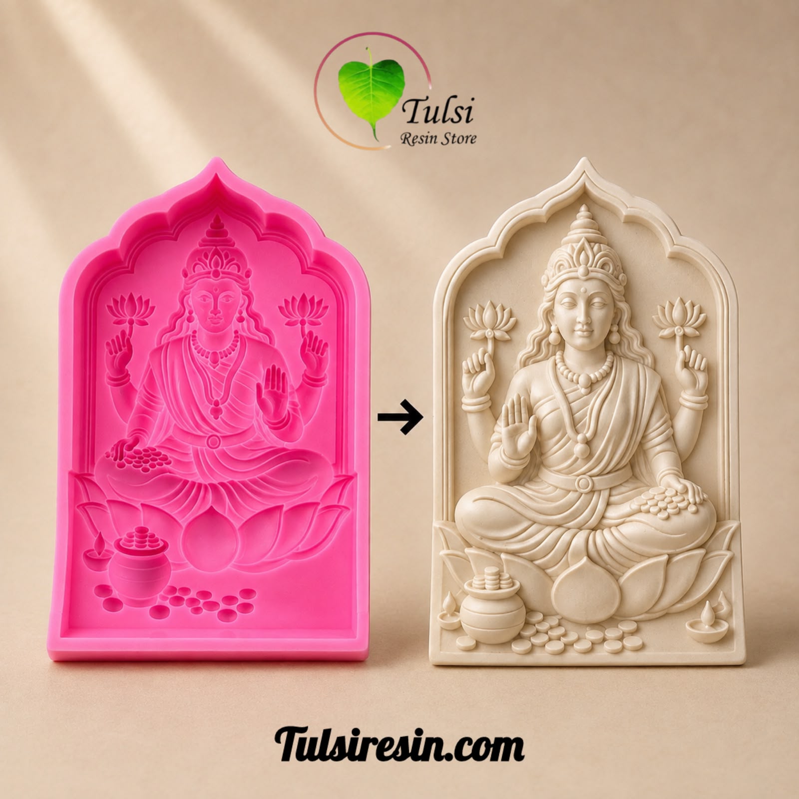 Laxmi Ji Plaque Mould