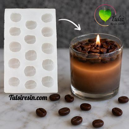 Coffee Beans Candle Mould