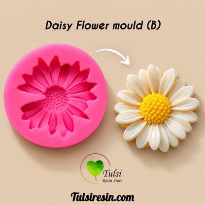 Pink Daisy Flower Mould (B)