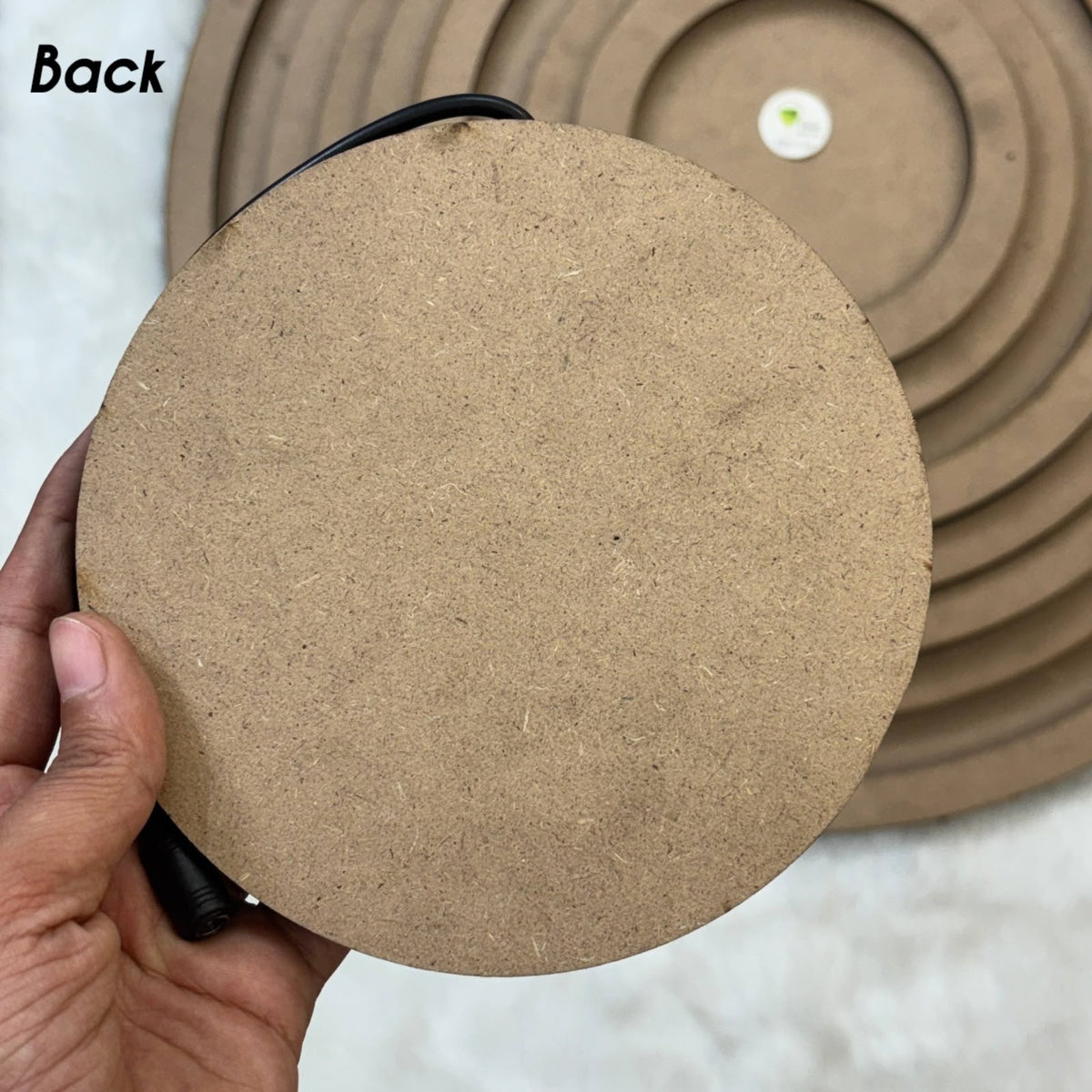 MDF Moon Lamp Base (B) - 3 layer