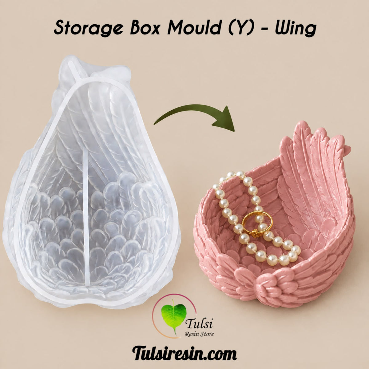 Storage Box Mould (Y) - Wing