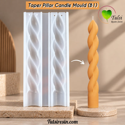 Taper Pillar Candle Mould (B1)