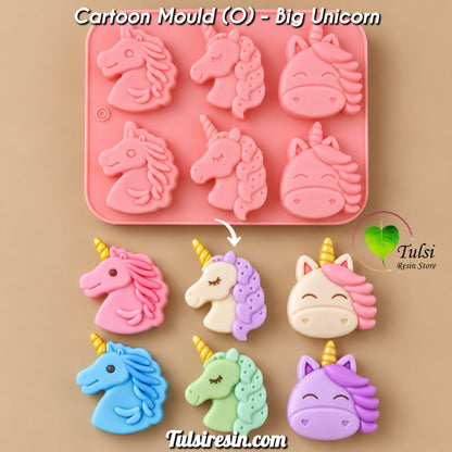 Cartoon Mould (O) - Big Unicorn