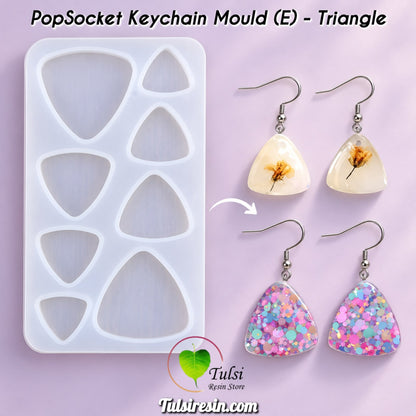 PopSocket Keychain Mould (E) - Triangle
