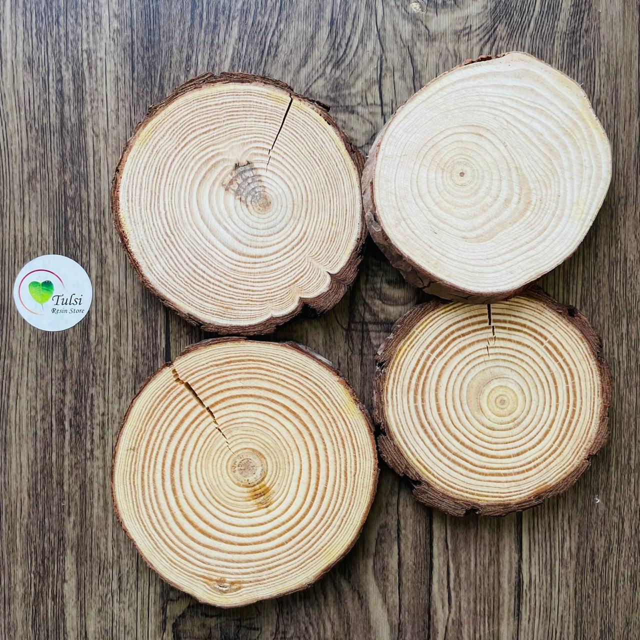 Distash / Defective Real Wood Log (4 Pcs)