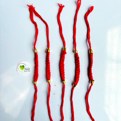 Thread Rakhi Bracelet (B) (5 Pcs)