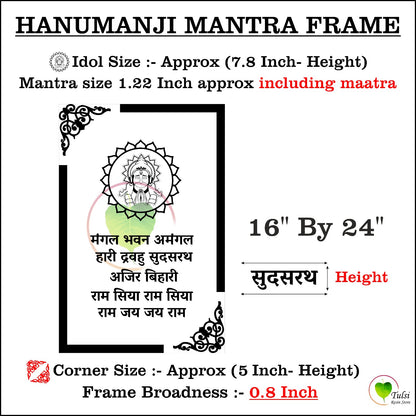 Custom Acrylic Mantra Frame Set