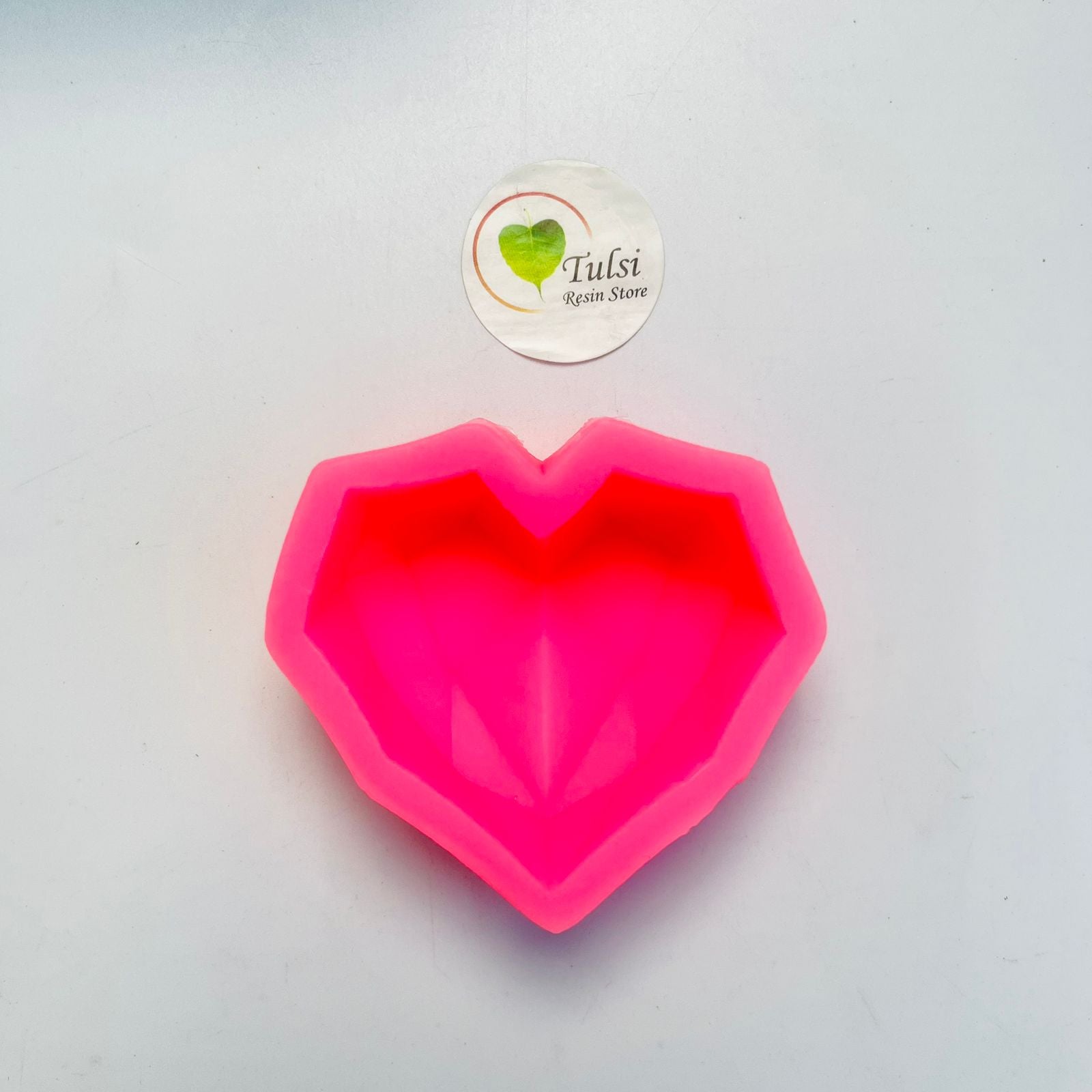 Diamond Cuts Heart Shape Mould