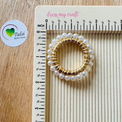 White Pearl Ring (C) (2pc)