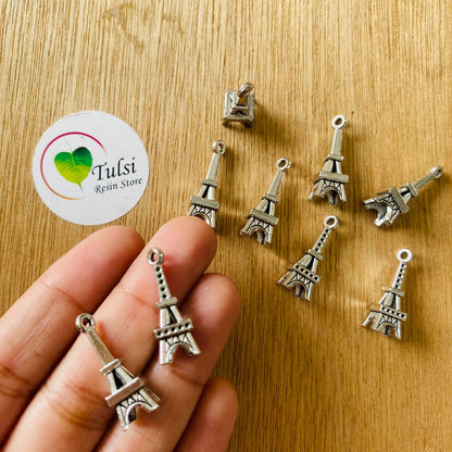 Eiffel Tower Silver Charm (A)