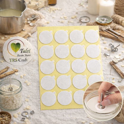 Candle Wick Stickers (A) - with Sleeve