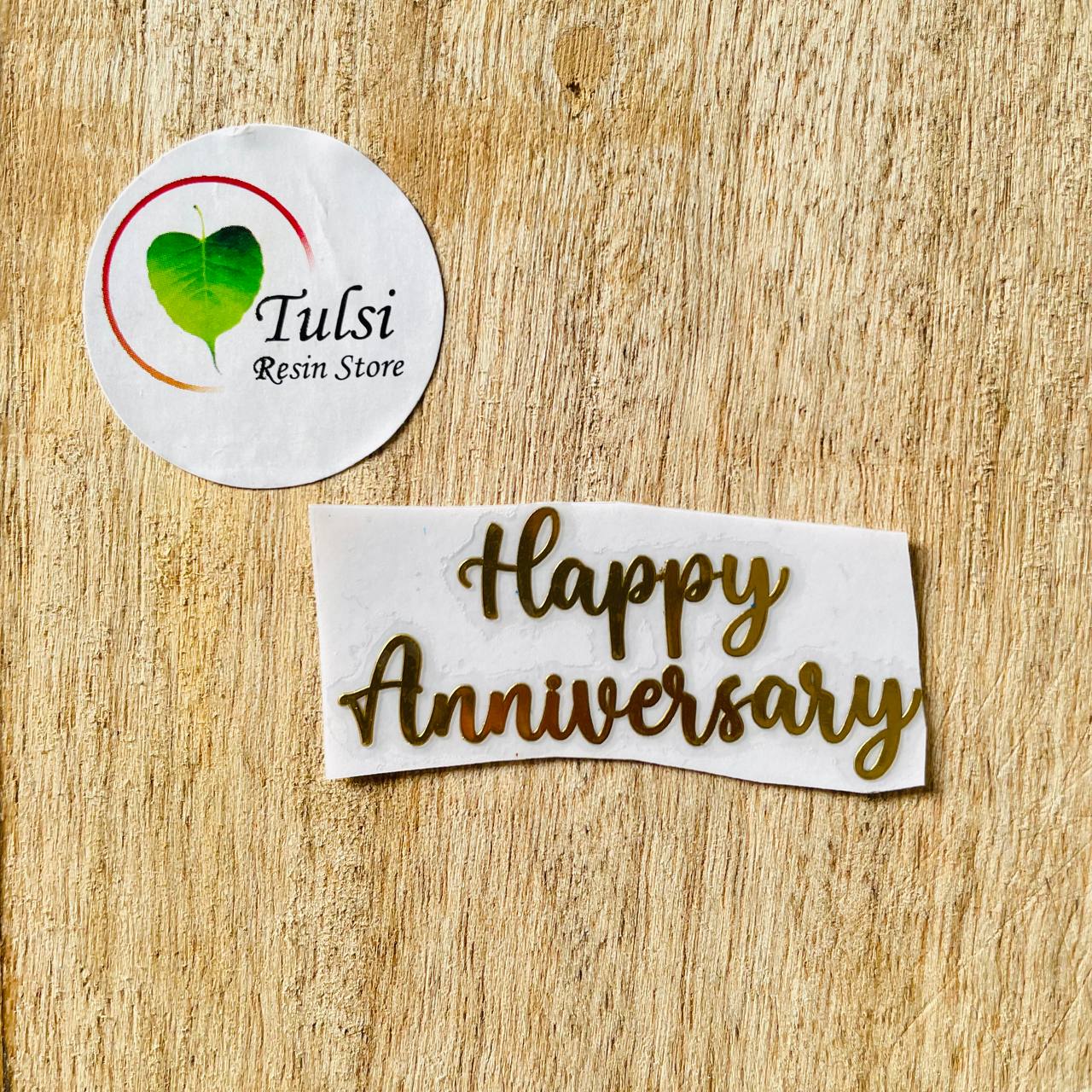 Metal Sticker - Happy Anniversary