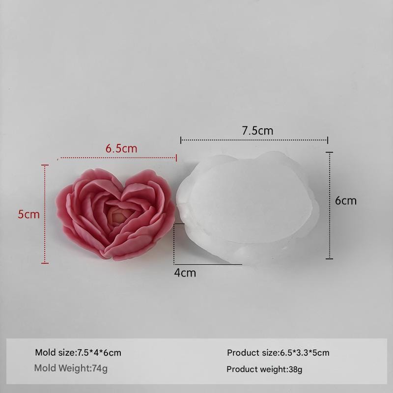 Heart Candle Mould (C)