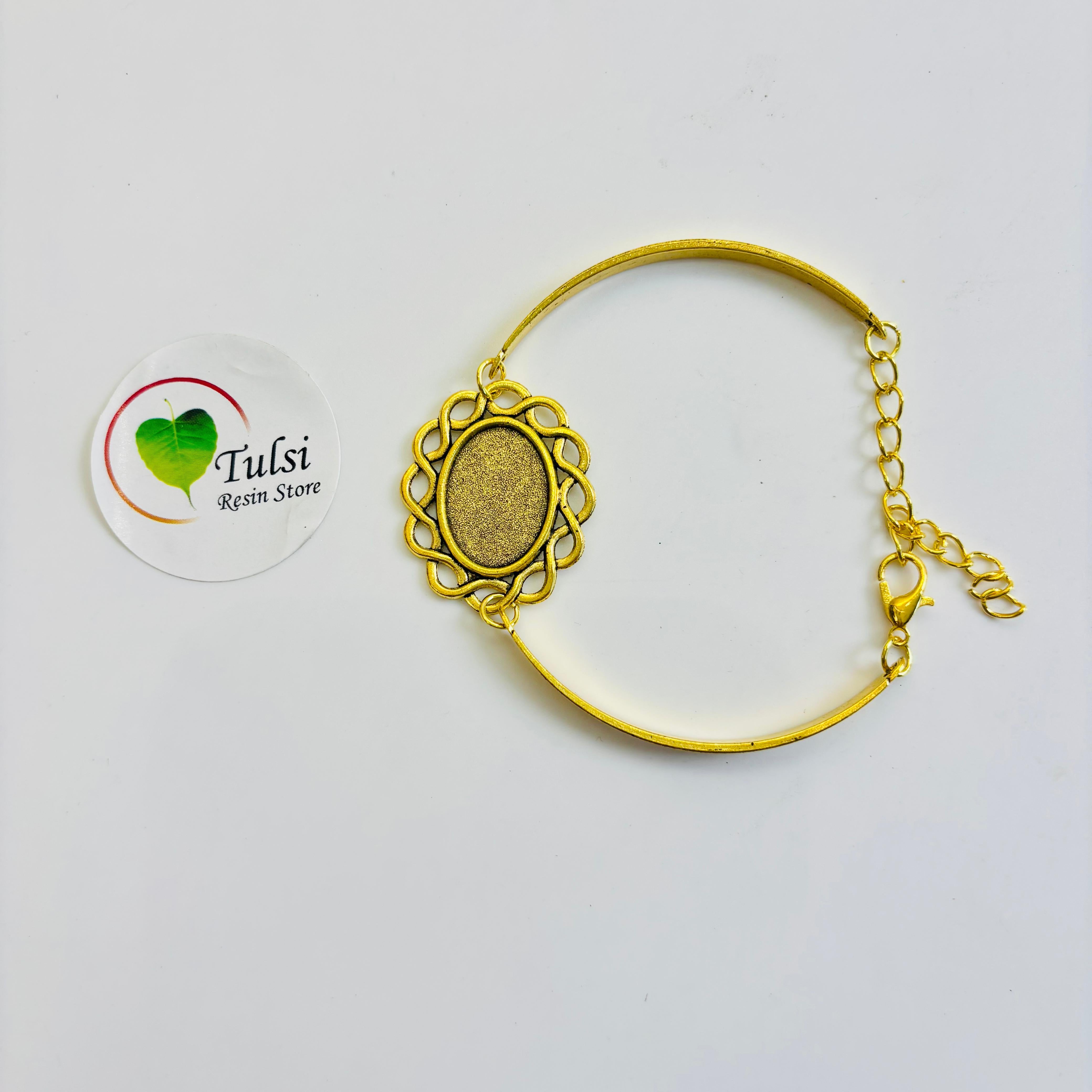 Designer Gold Bracelet - (L)