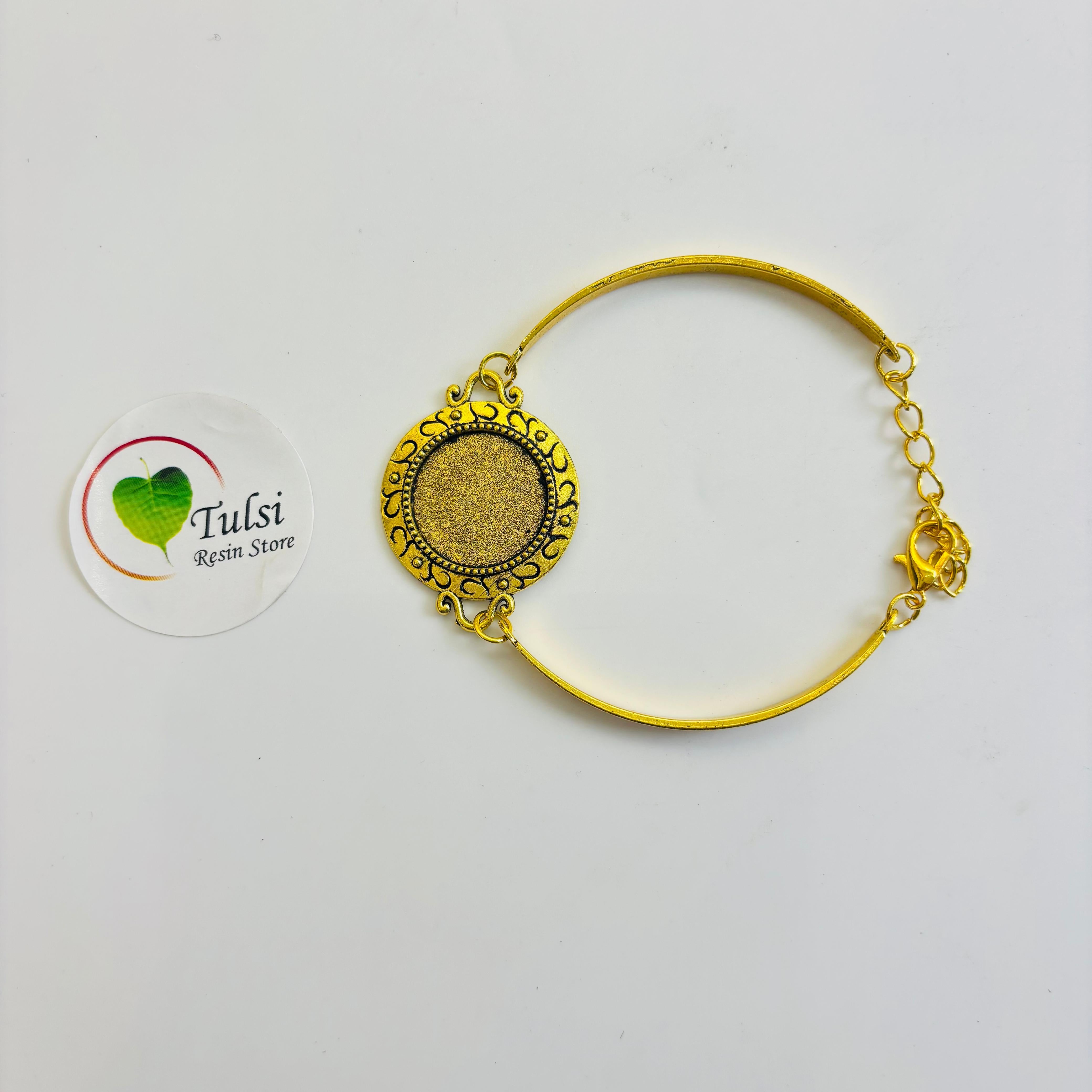 Designer Gold Bracelet - (J)