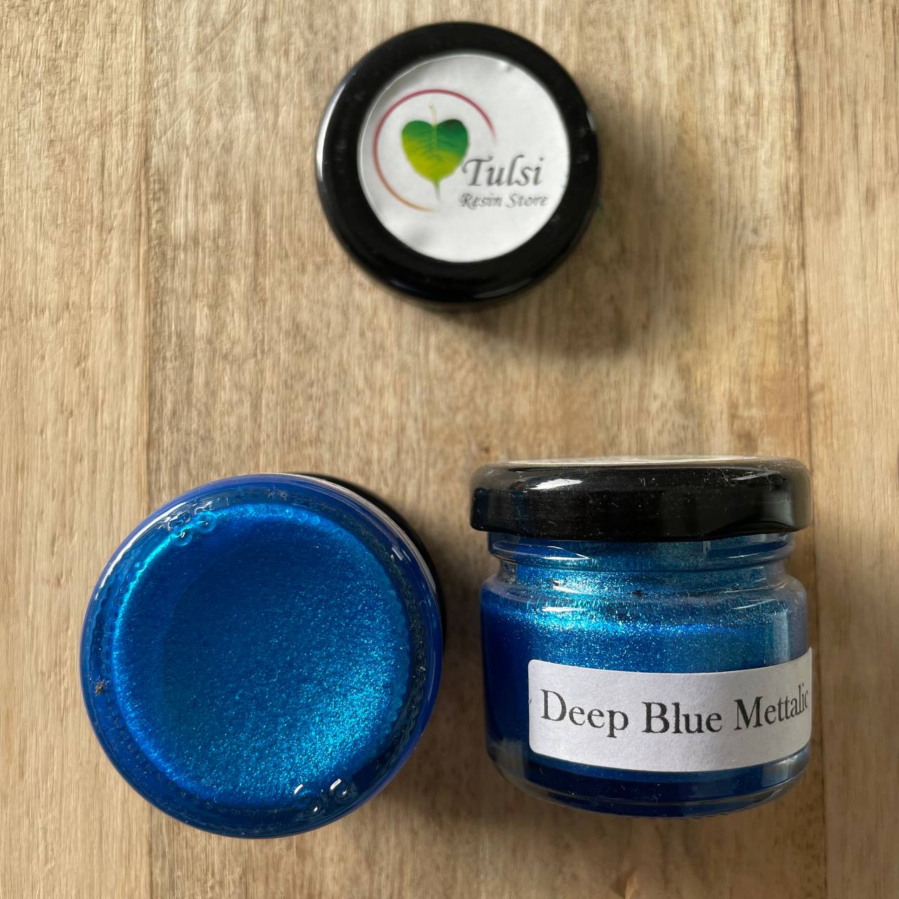 Deep Blue Metallic Gel Pigment