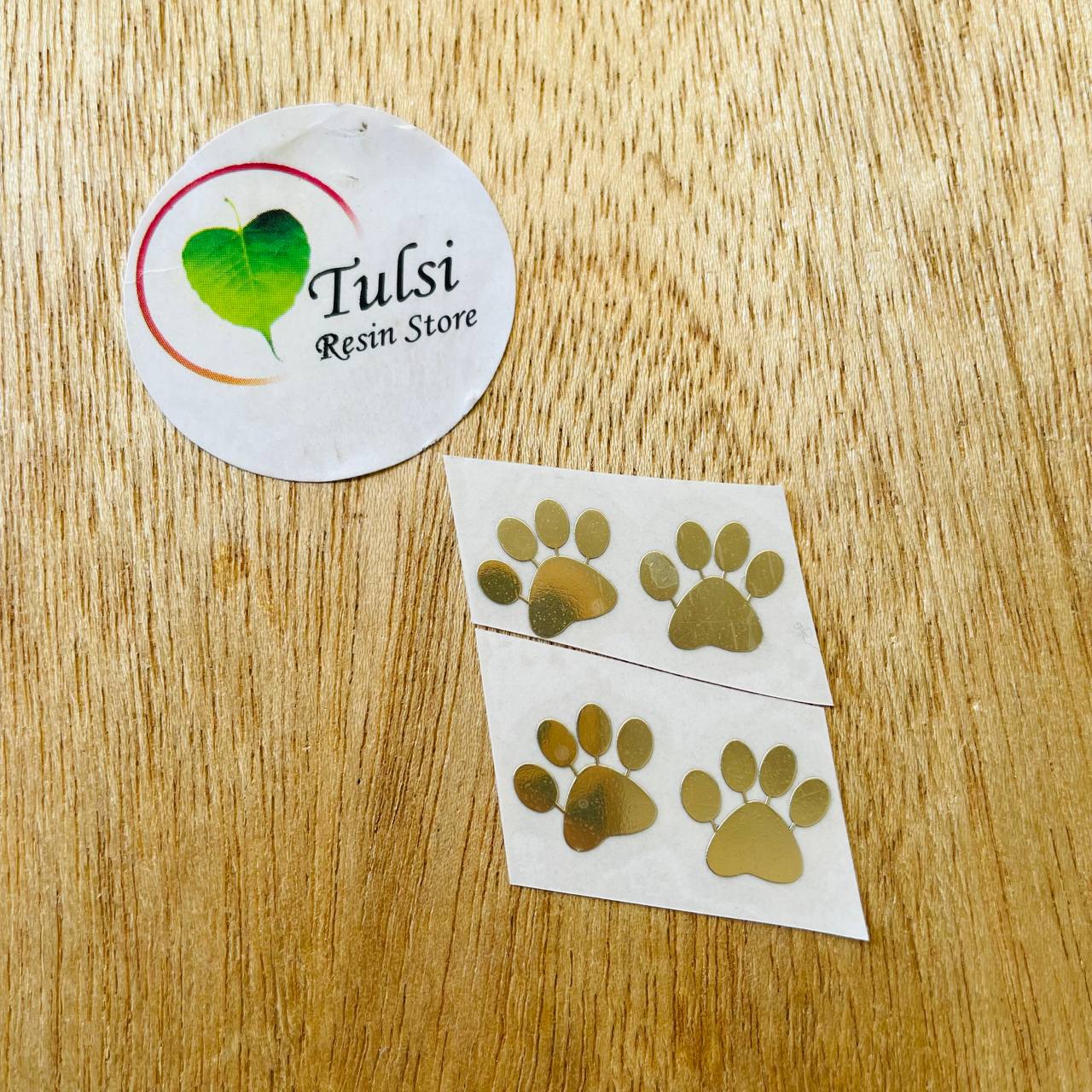 Metal Sticker - Dog Paw