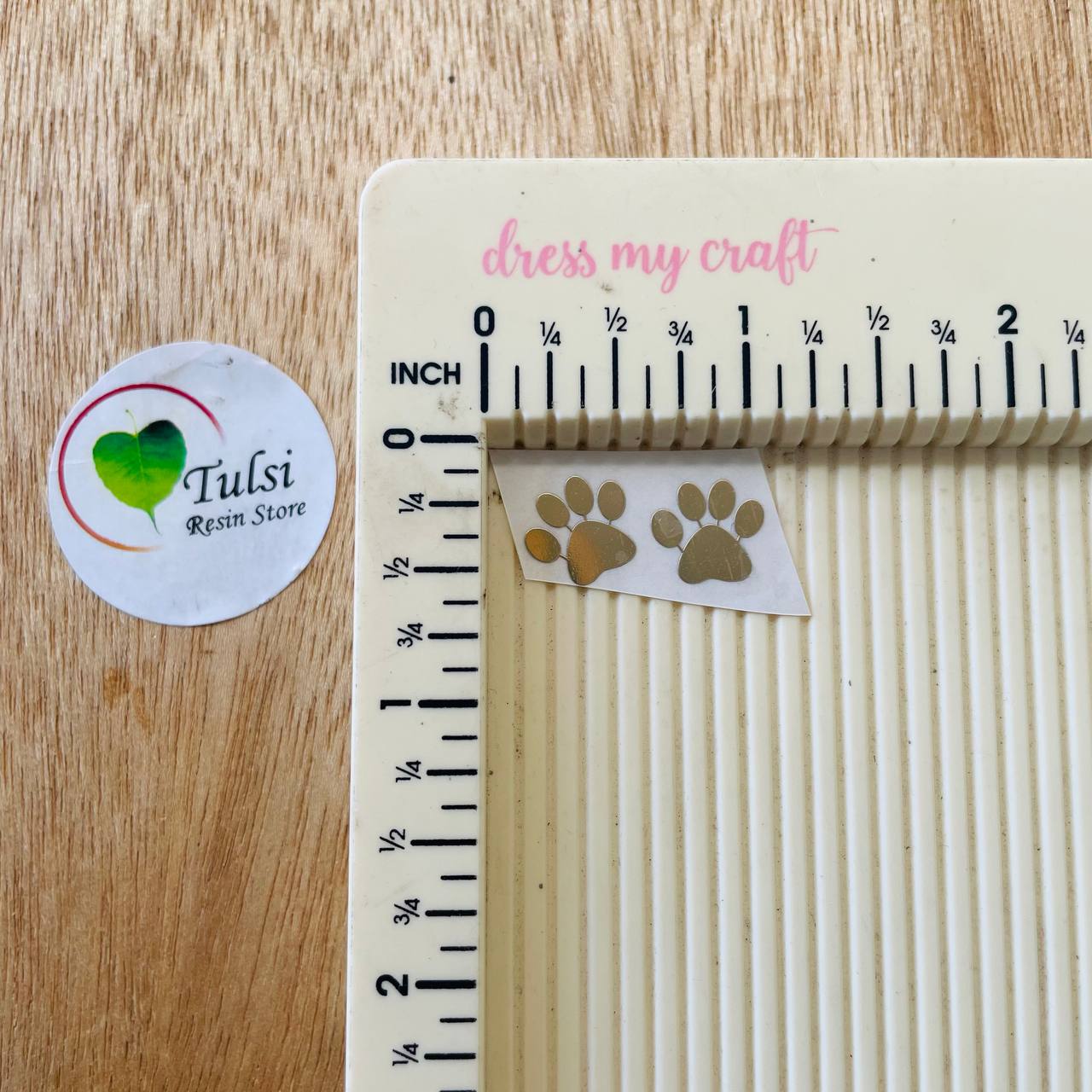 Metal Sticker - Dog Paw