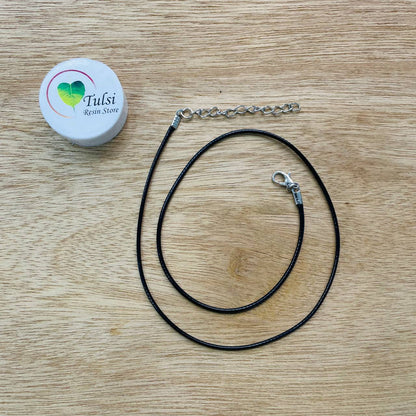 Black Pendant Thread Tulsi Resin Store