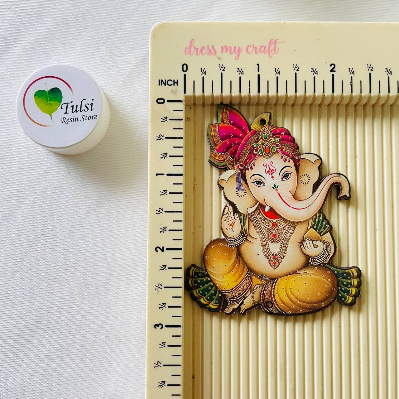 MDF Printed Ganesha Cutout - Big