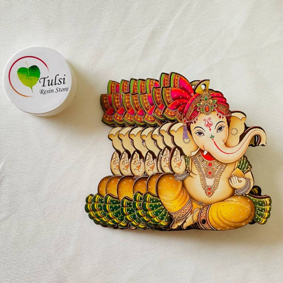 MDF Printed Ganesha Cutout - Big