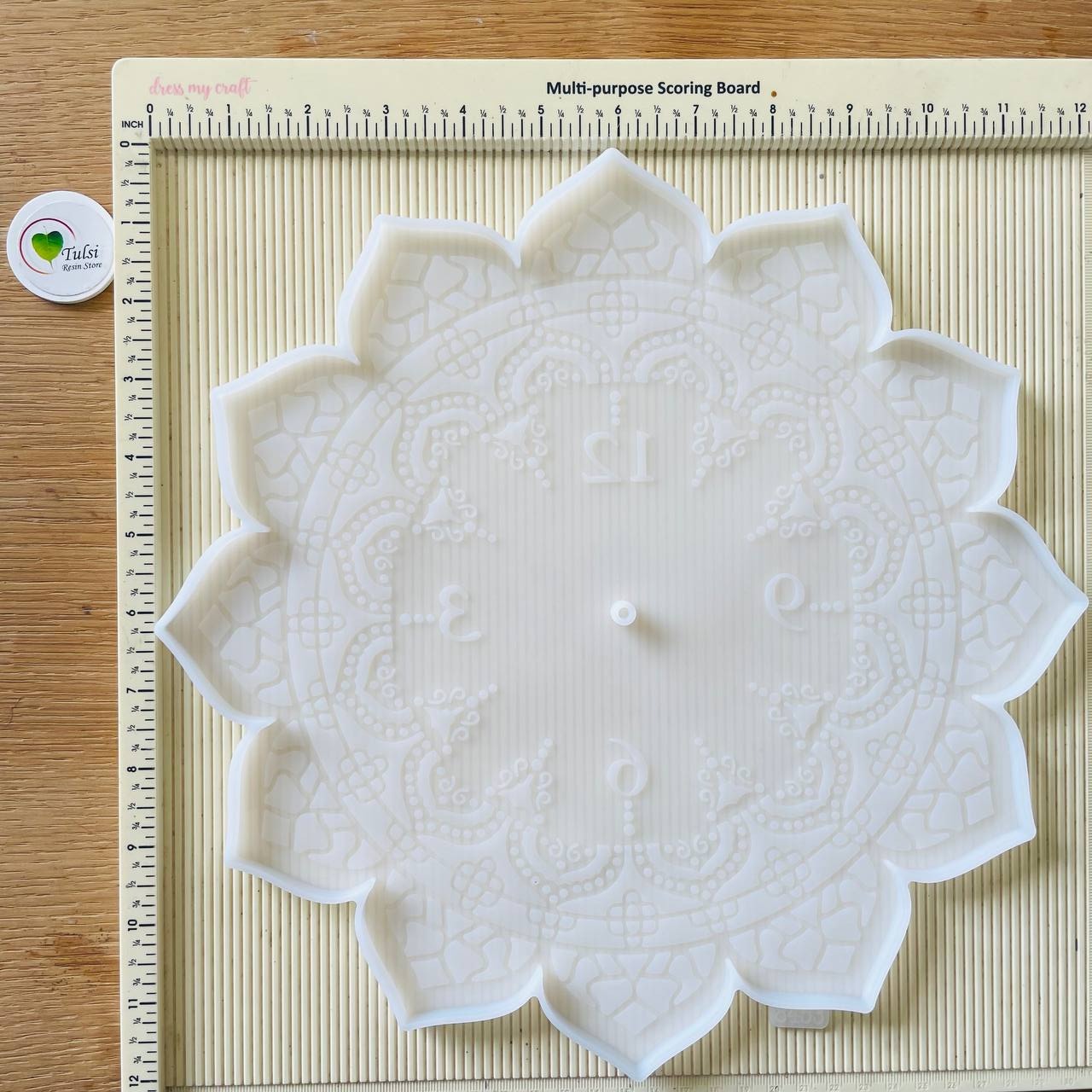 12" Mandala Clock Mould