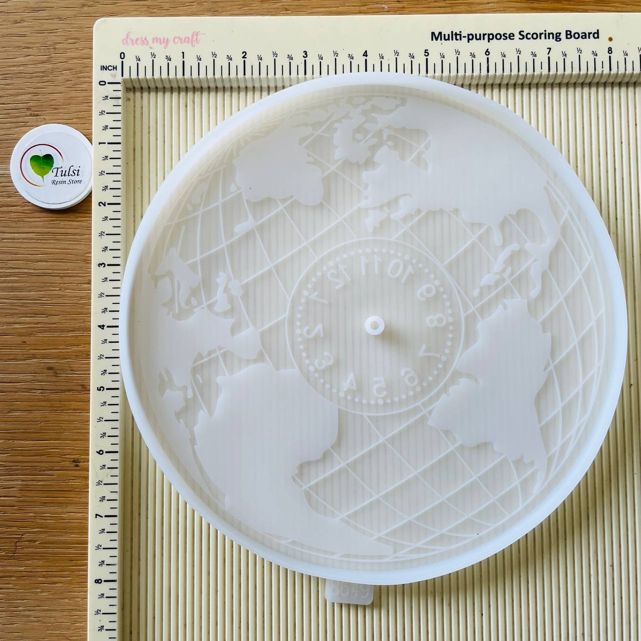 8" World Clock Mould