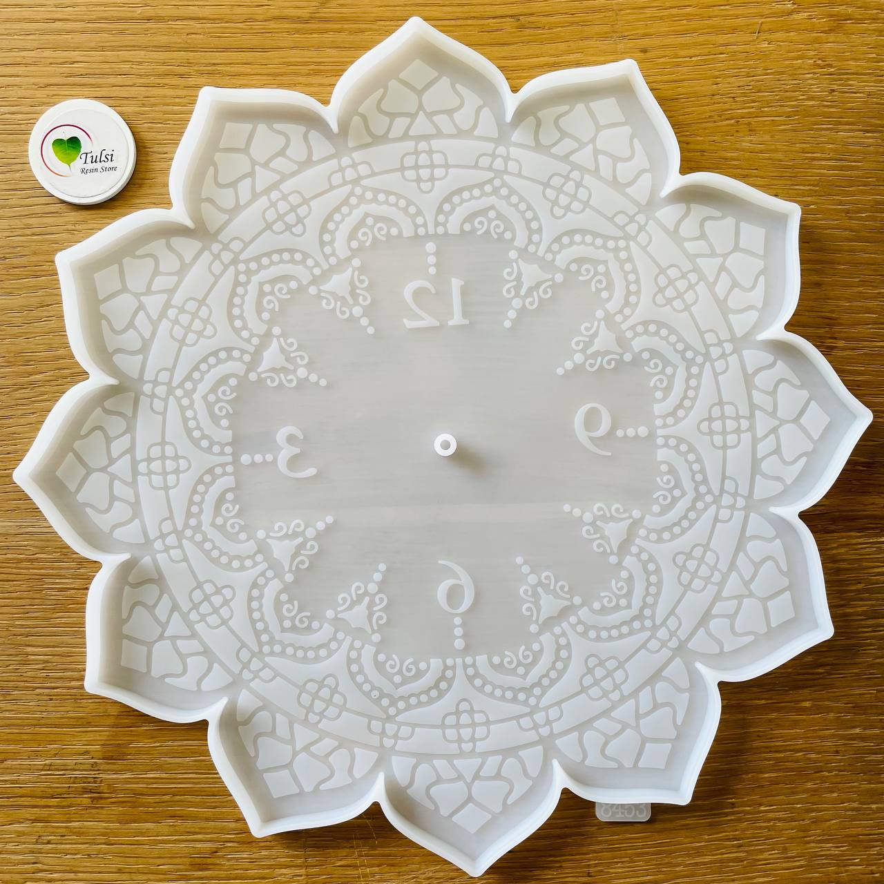 12" Mandala Clock Mould