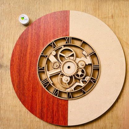 3D Gear Clock Base-Design A