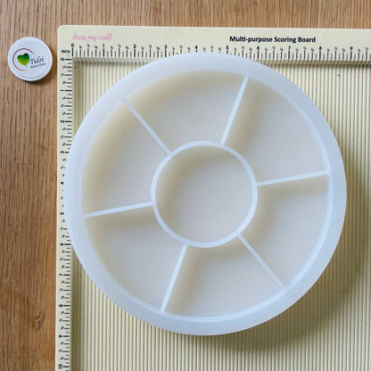 8" Round Mould Tray With Boundary