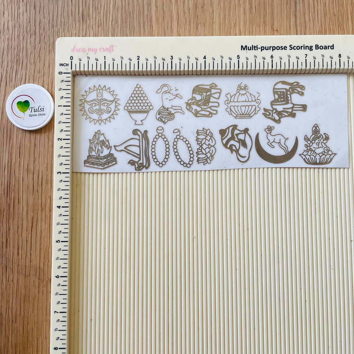 Distash/Defective Metal Sticker - 14 Swapna – Tulsi Resin Store