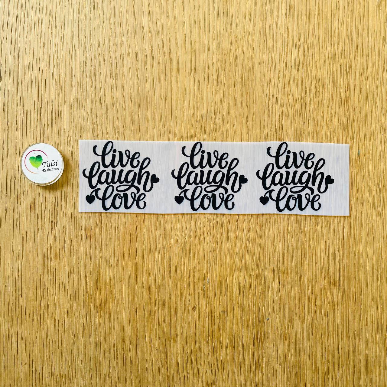 Insert Sheet - Big Live Laugh Love (3 Pcs)